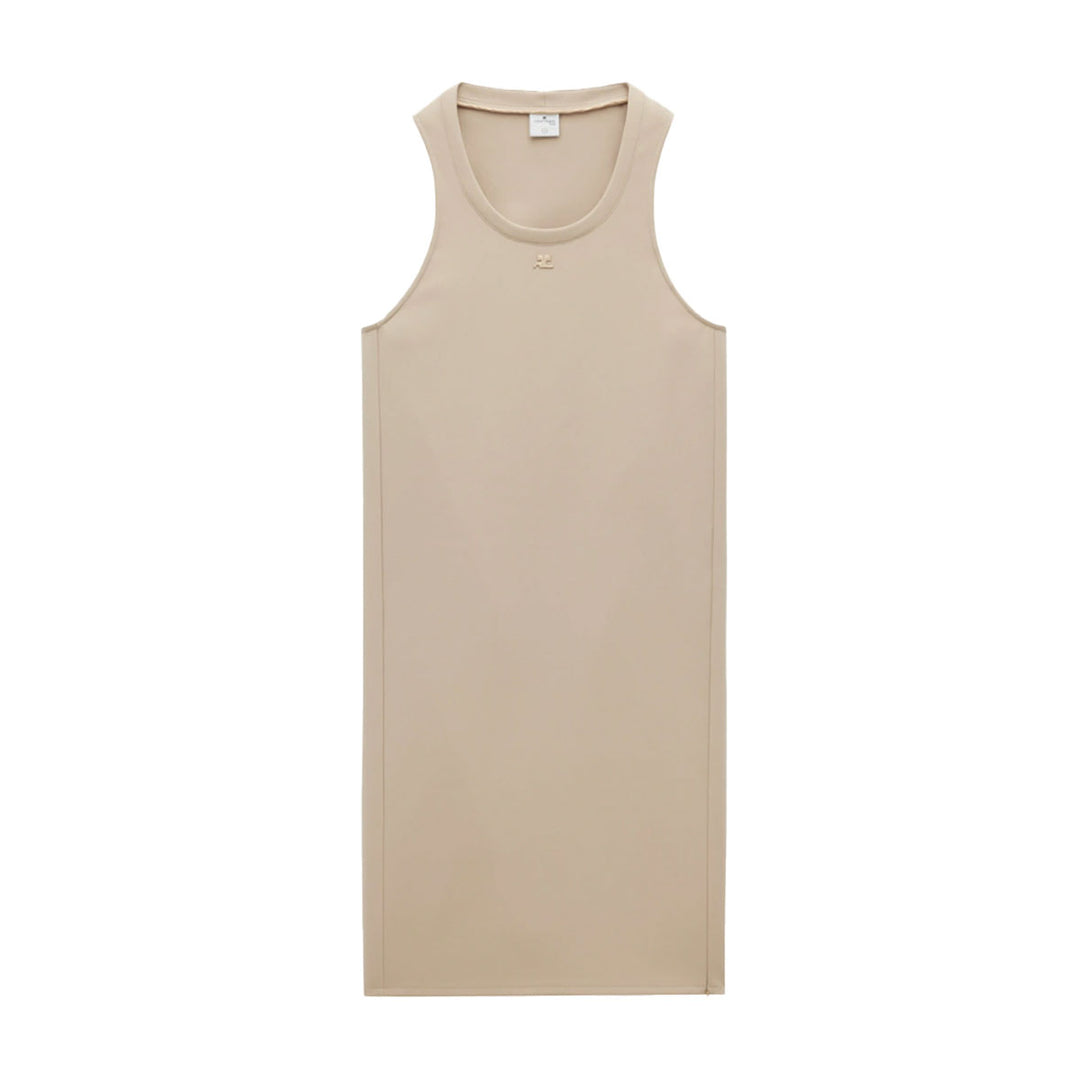 COURRÈGES - HOLISTIC TWILL LONG DRESS