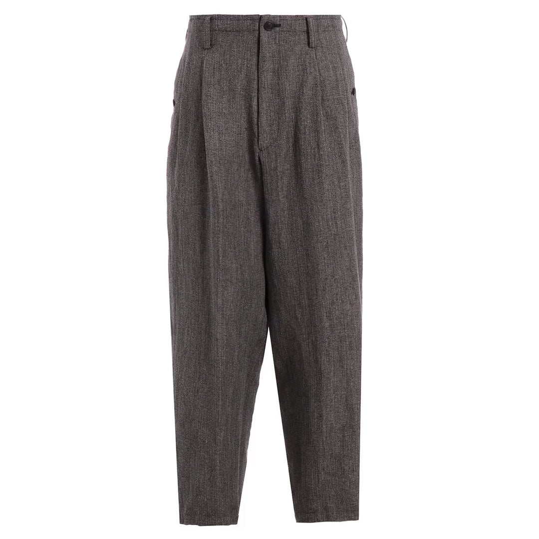 Ys for men - HEATHER KHADI PANTS WITH POCKET DETAIL