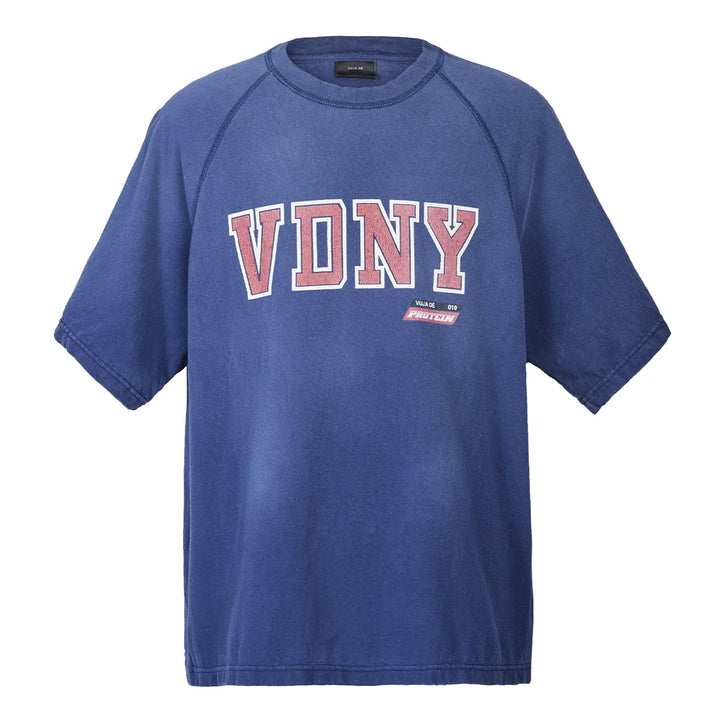 VUJADE - KAPLAN SUNFADED “VDNY” T-SHIRT IN  COTTON