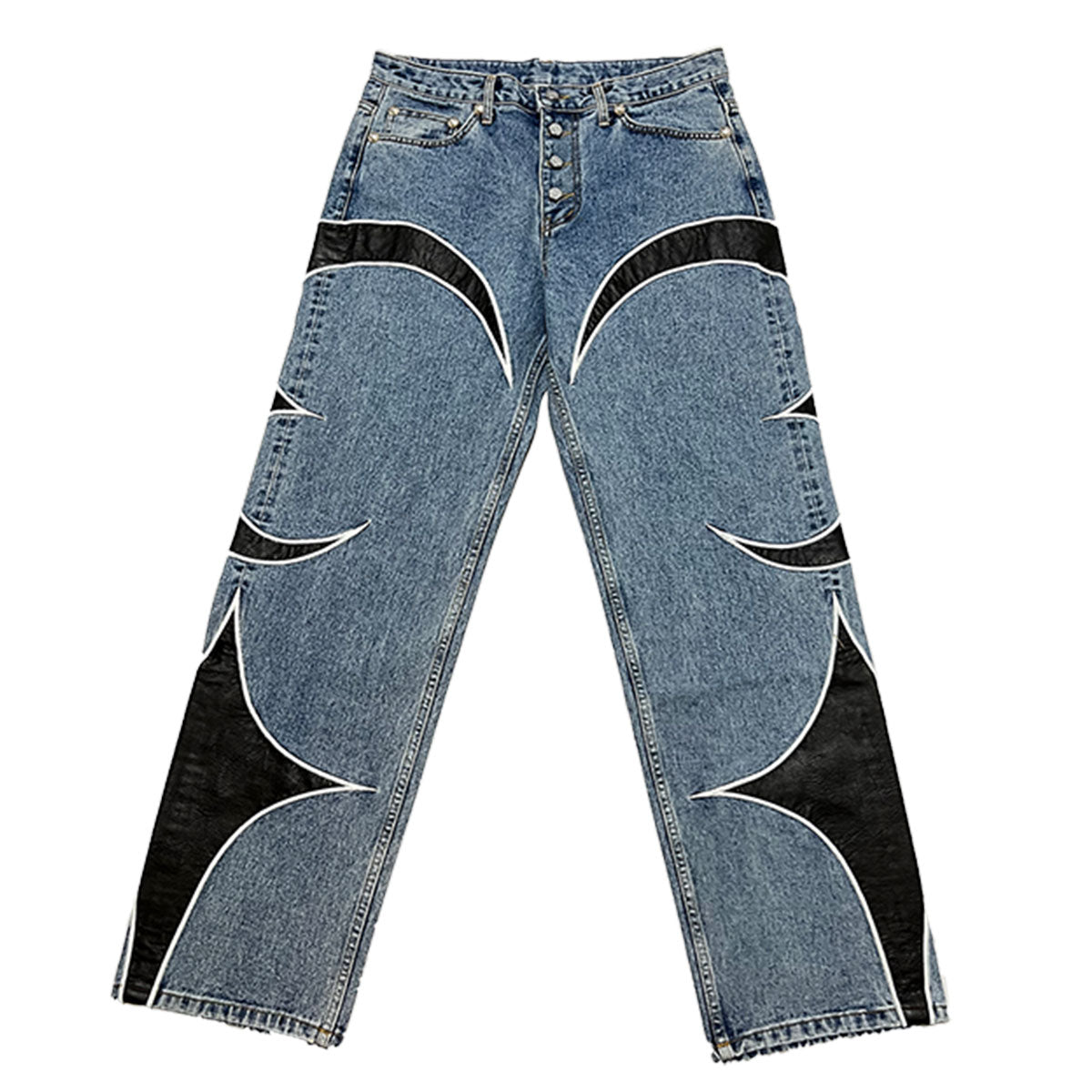 TC Leather Denim Pant | www.innoveering.net