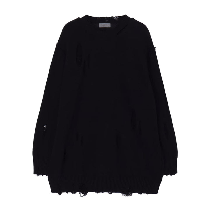 Yohji Yamamoto - 7G2P JERSEY ROUND NECK KNIT