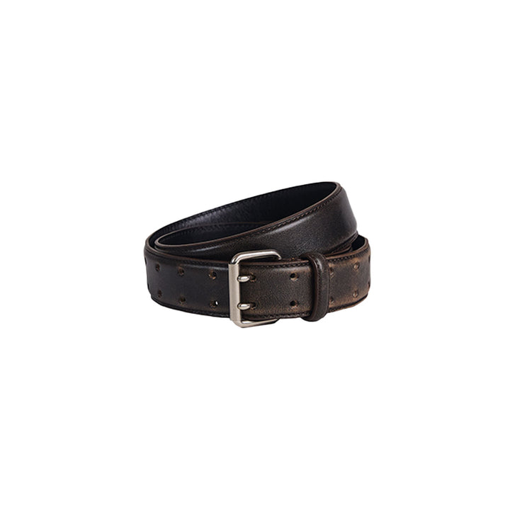 VUJADE - RELL TWO PRONG BELT IN NAPPA LEATHER
