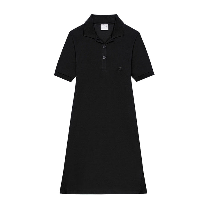 COURREGES - MINI PIQUÉ POLO DRESS