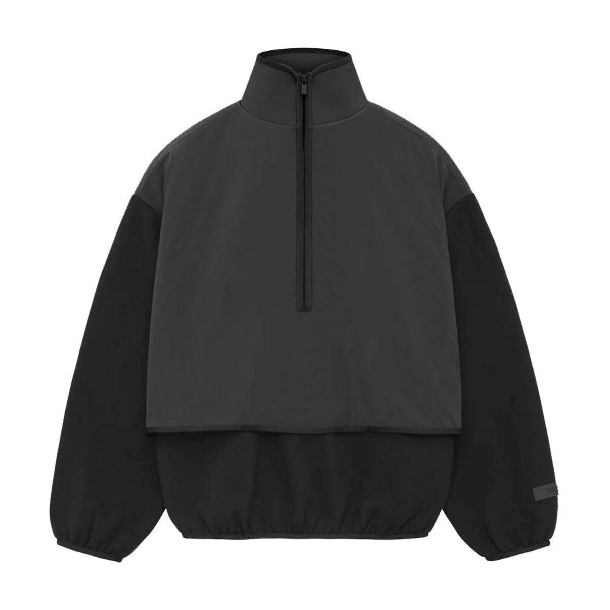 NYLON FLEECE MOCKNECK