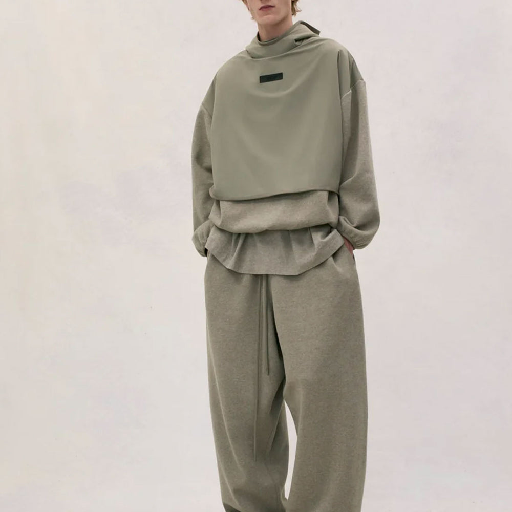 Fear of God ESSENTIALS - NYLON FLEECE HOODED SWEATSHIRT