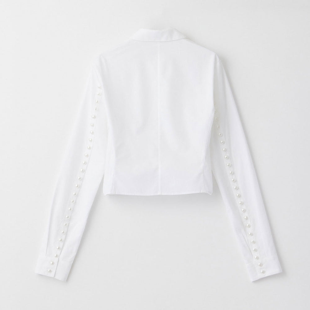 AMBUSH® - FITTED PEARL BUTTON SHIRT