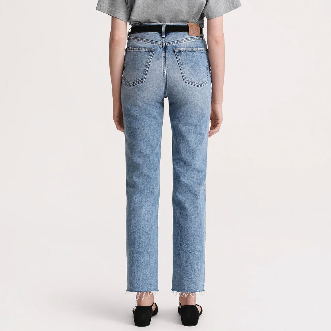 TOTEME - Classic cut denim worn blue