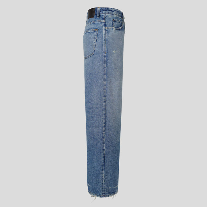 VUJADE - STEVE DISTRESSED SELVEDGE JEANS IN DENIM