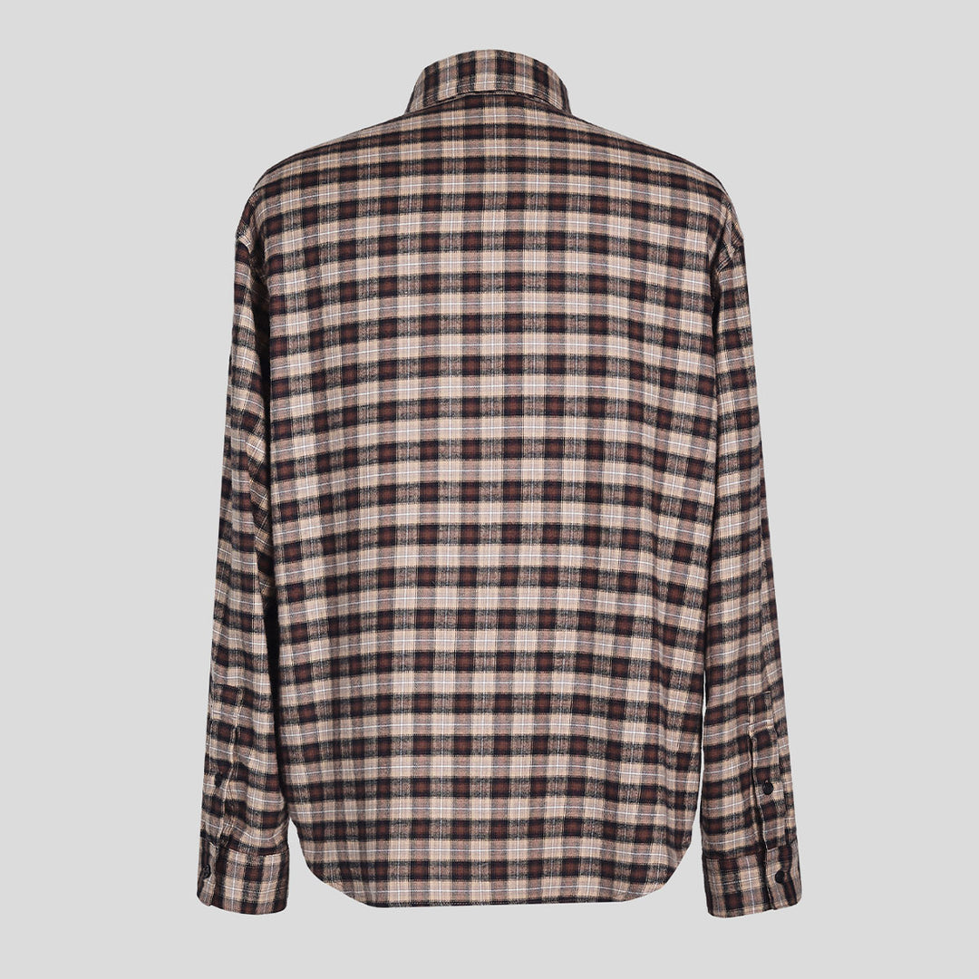 VUJADE - ROSS CHECK FLANNEL IN CASHMERE & COTTON