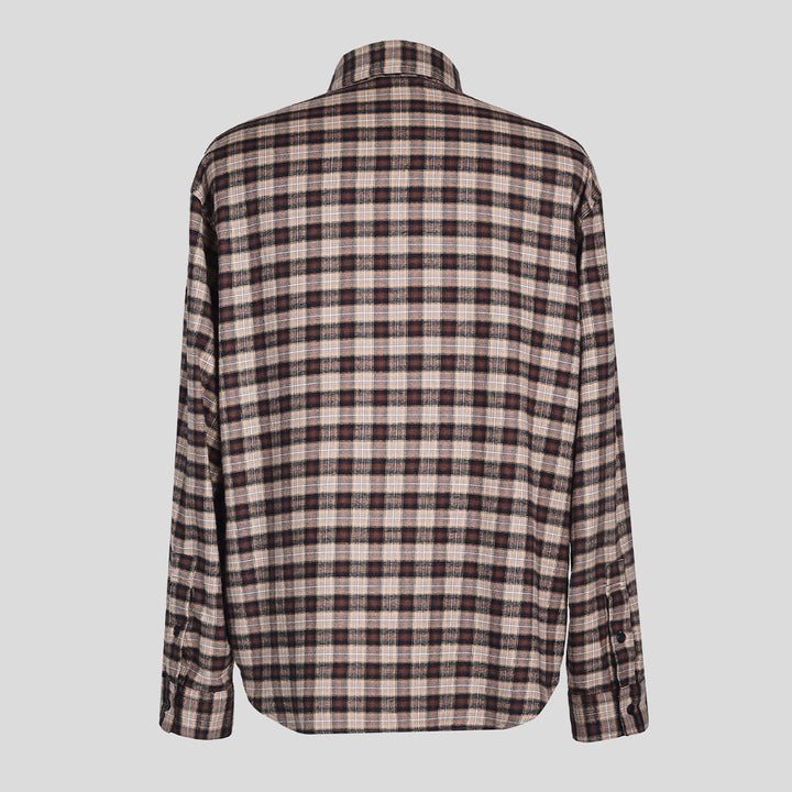 VUJADE - ROSS CHECK FLANNEL IN CASHMERE & COTTON