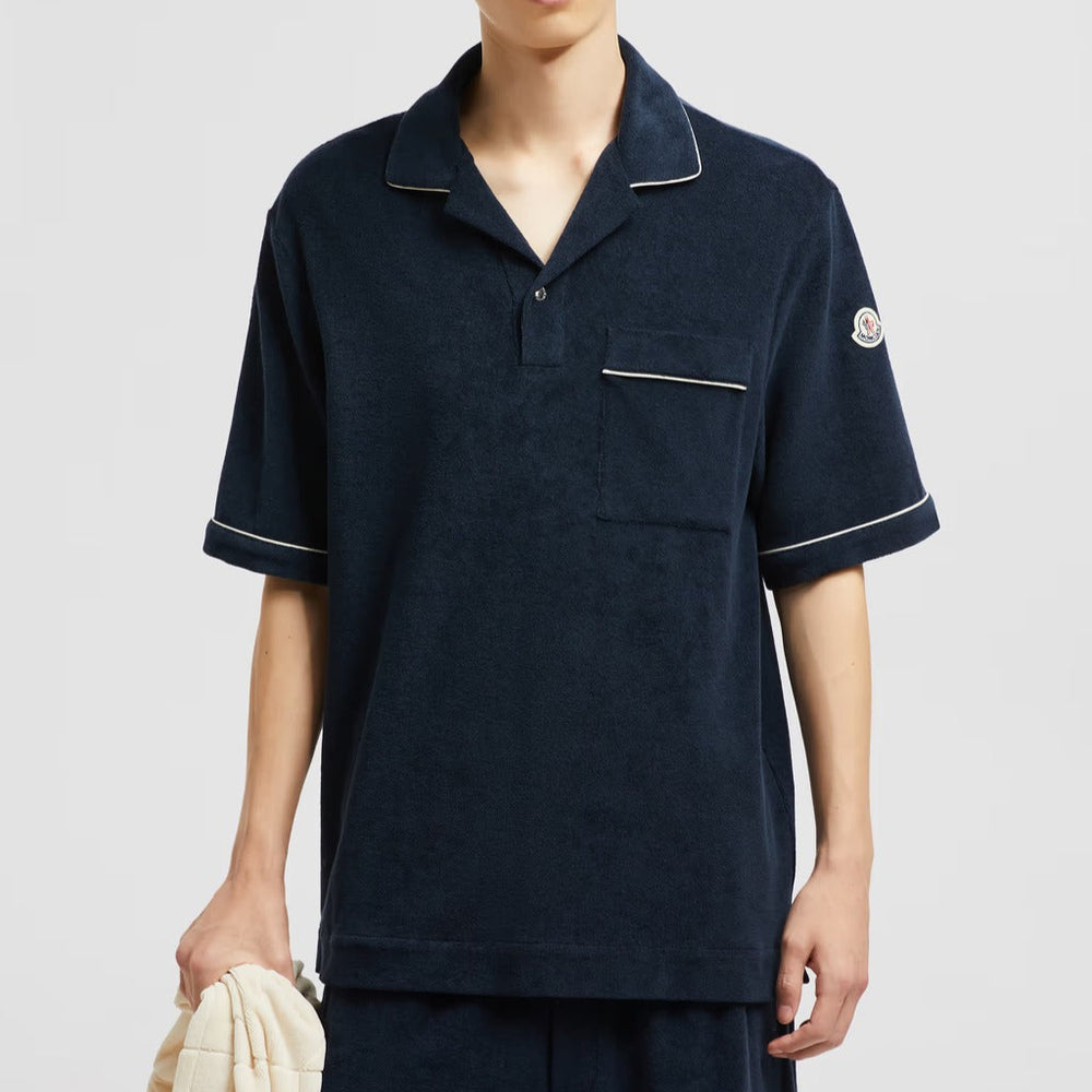 Moncler - メンズ コットン ポロシャツ