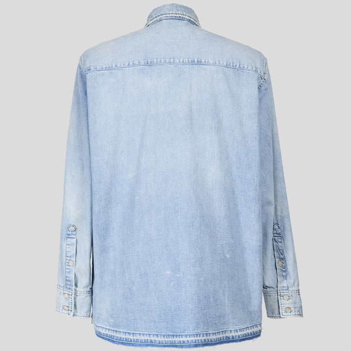 VUJADE - WYATT BLUE CHAMBRAY SHIRT IN DENIM
