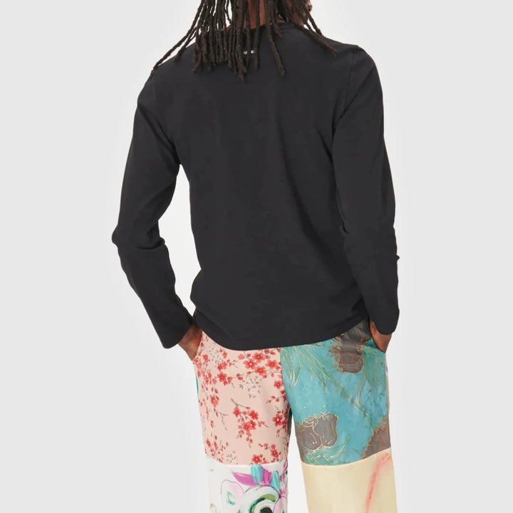 Marine Serre - MOON LOGO JERSEY LONG SLEEVES T-SHIRT