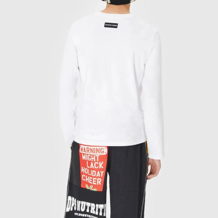 Marine Serre - MOON LOGO JERSEY LONG SLEEVES T-SHIRT