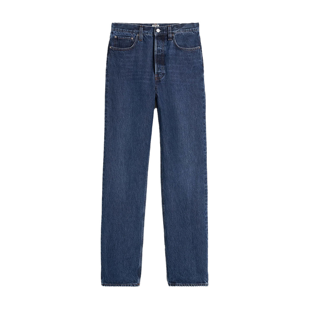 TOTEME - Classic cut denim full length dark blue