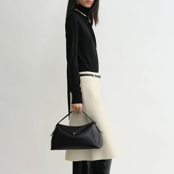 TOTEME - T-Lock top handle black
