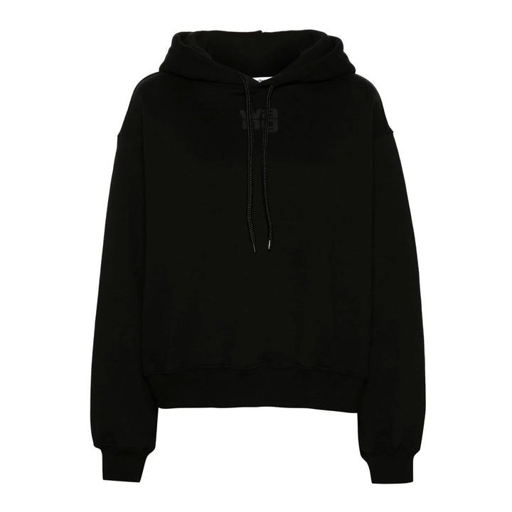 Alexander Wang - ESSENTIAL TERRY HOODIE WITH PUFF PAINT LOGO