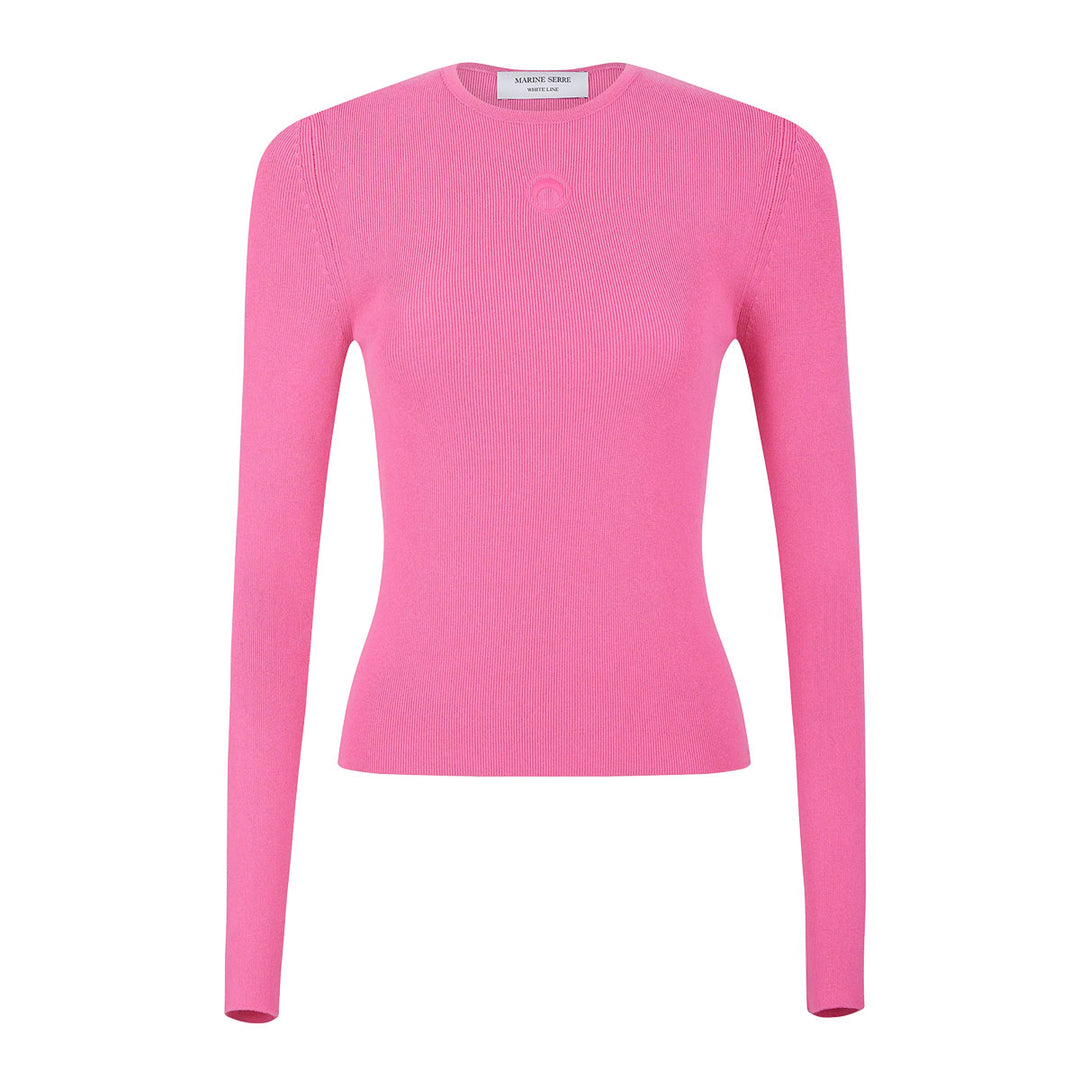 Marine Serre - CORE KNIT OPEN BACK PULLOVER