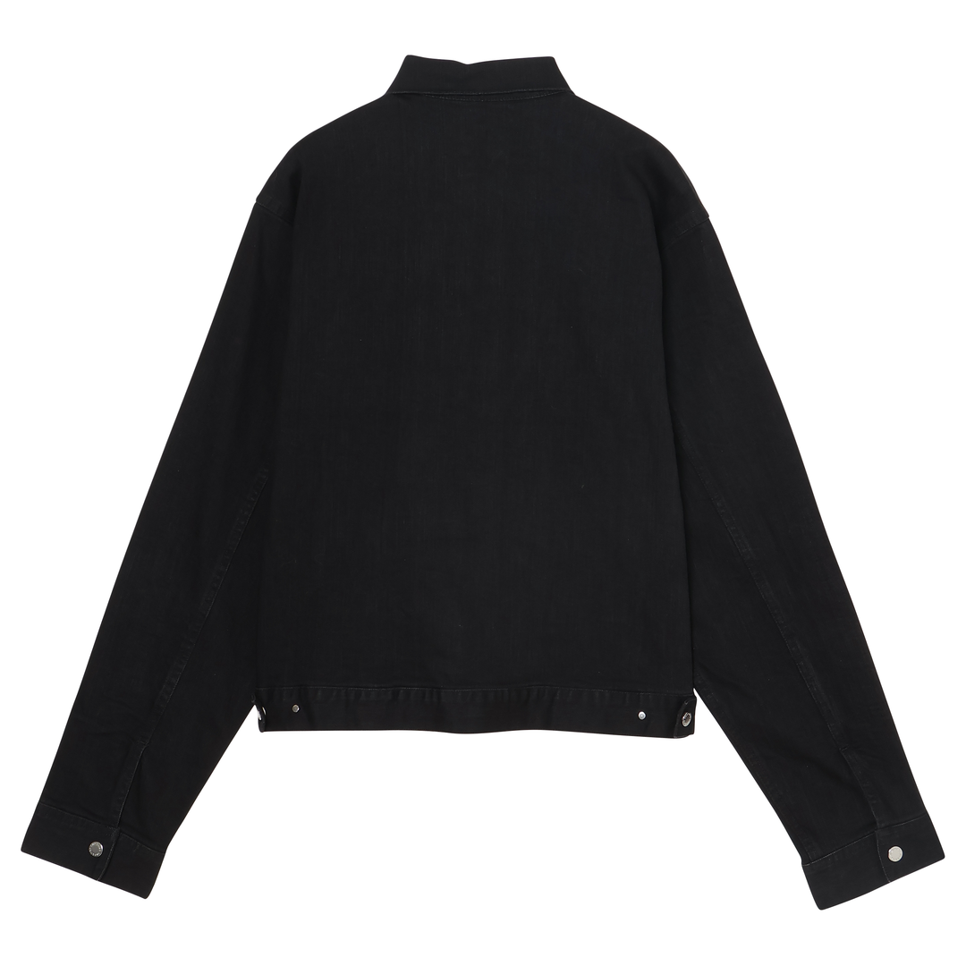 SHERMER - Faux Fur Denim Jacket