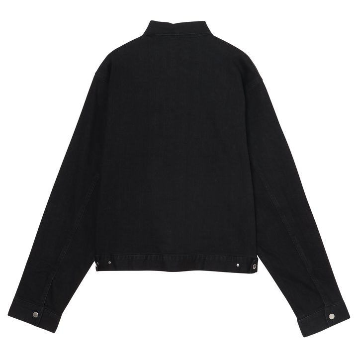 SHERMER - Faux Fur Denim Jacket
