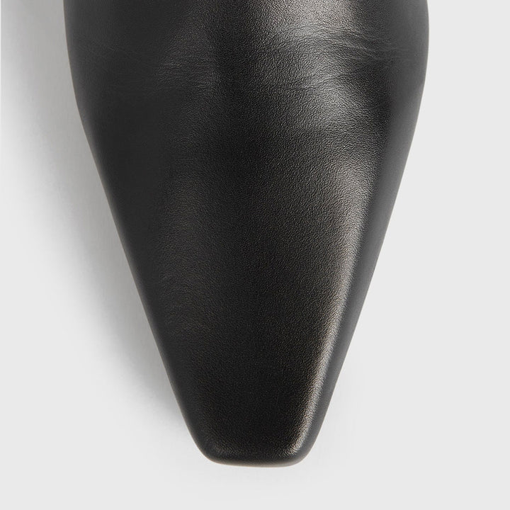 TOTEME - The Slim Knee-High Boot black