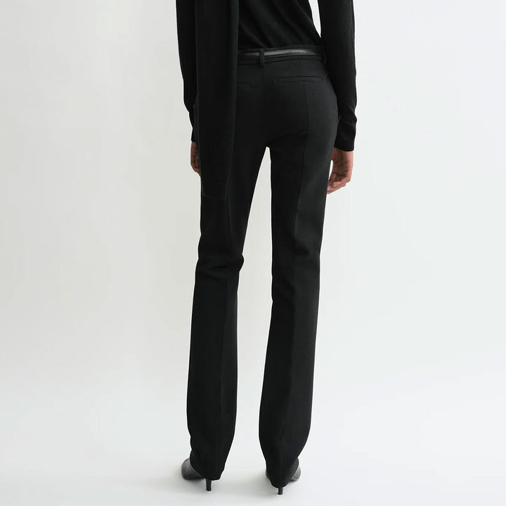 TOTEME - Low-waist slim trousers black