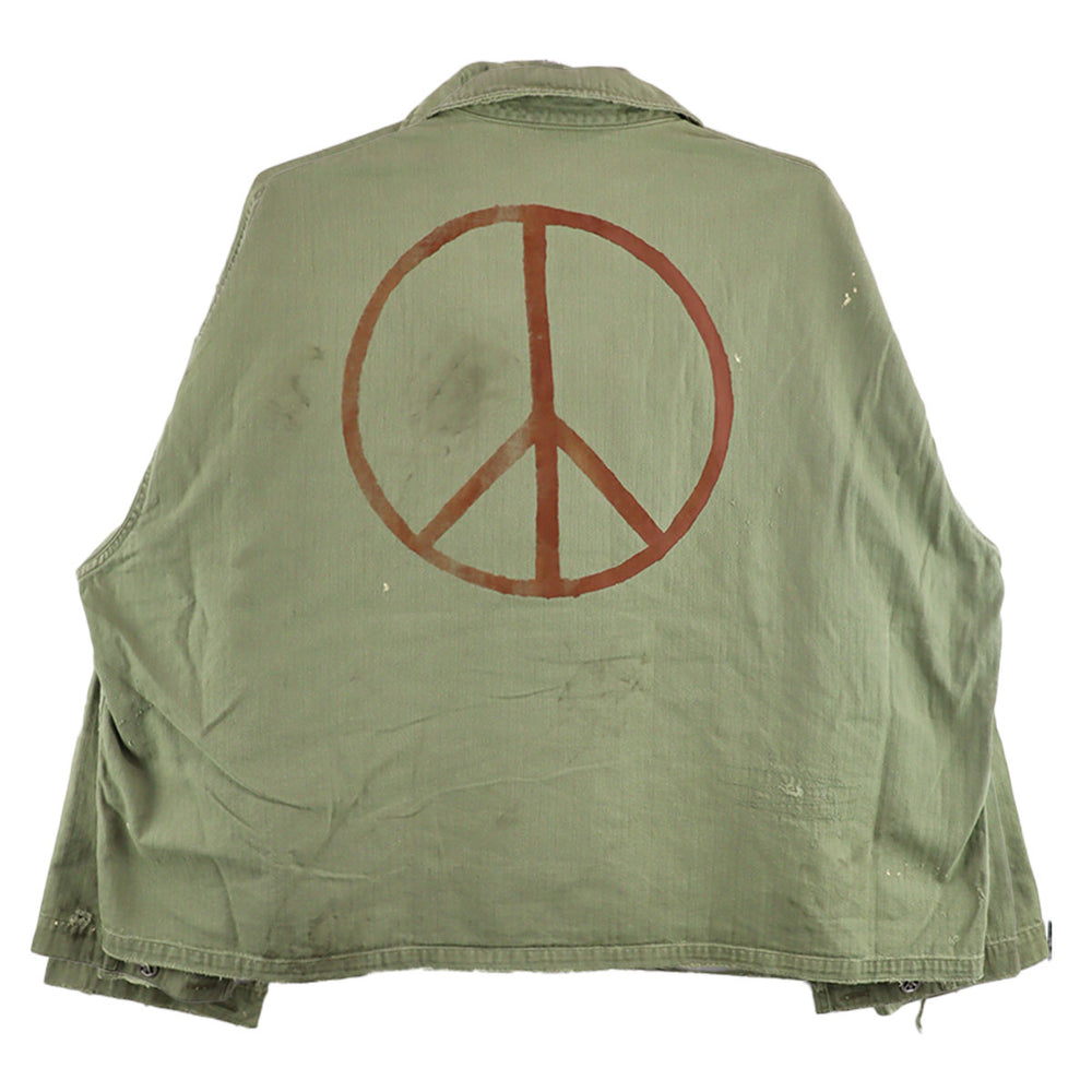 READYMADE - HERINGBONE SHIRT JACKET