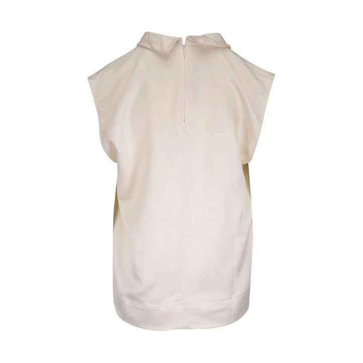 TOTEME - High neck top ecru