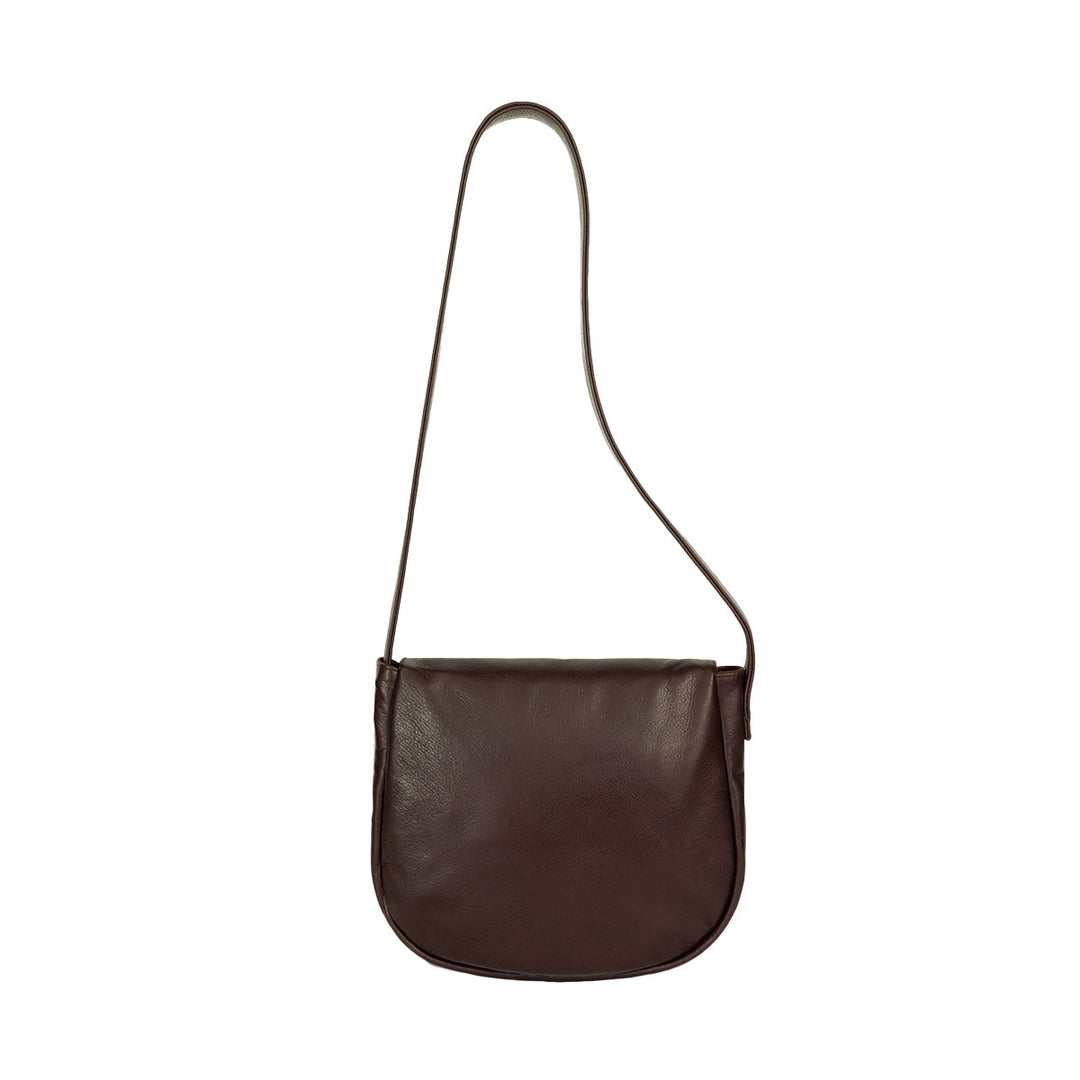 Passenger Leather Bag Made of Calfskin
