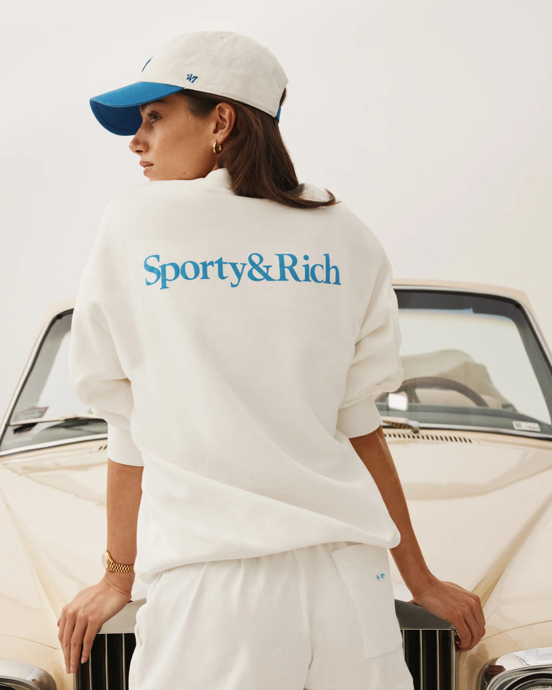 Dodgers Serif Crewneck