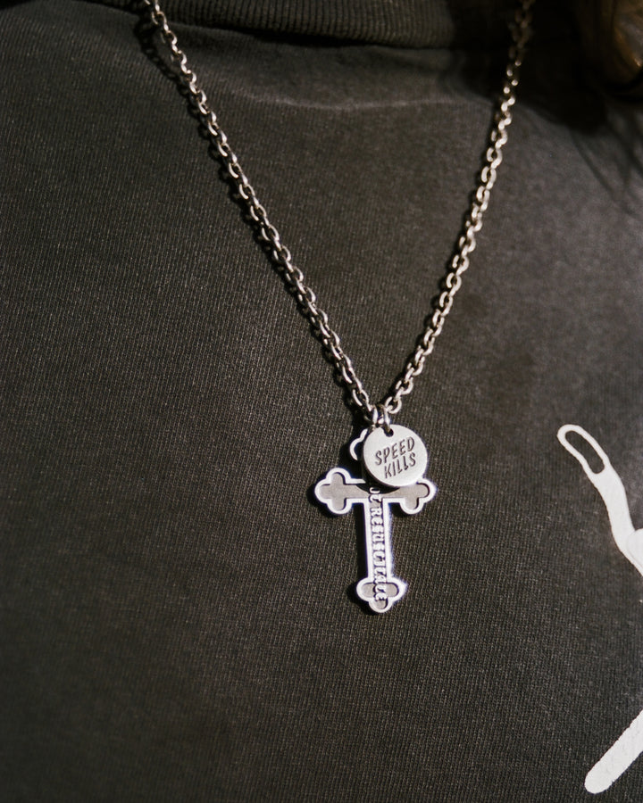 SAINT MICHAEL - STHD . SILVER NECKLACE