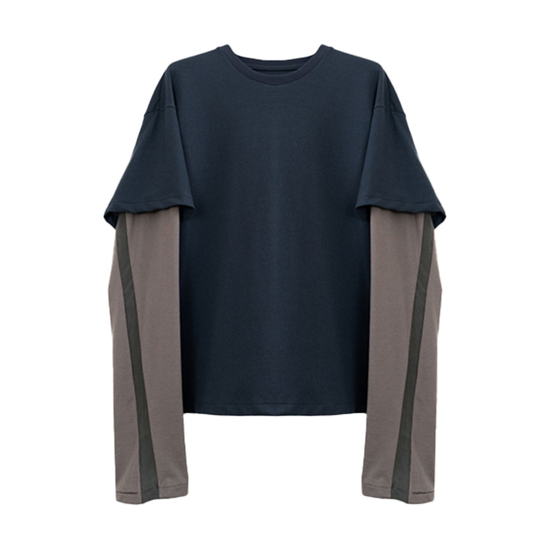 VUJADE - IRIS HYBRID LONG-SLEEVE T-SHIRT(切り替えロングスリーブ)