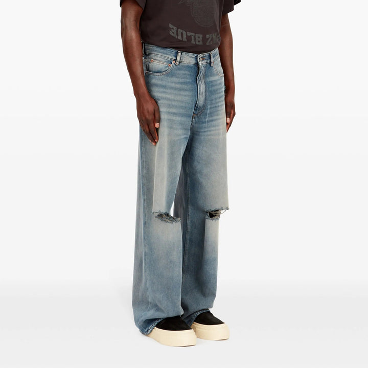 MM6 Maison Margiela - ダメージ ワイドジーンズ