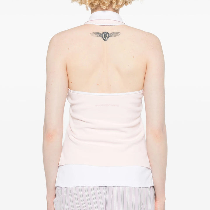 Alexander Wang - レイヤード ポロ ホルターネック トップ