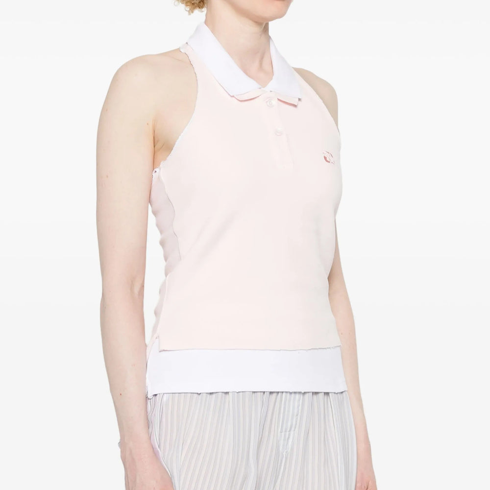 Alexander Wang - レイヤード ポロ ホルターネック トップ