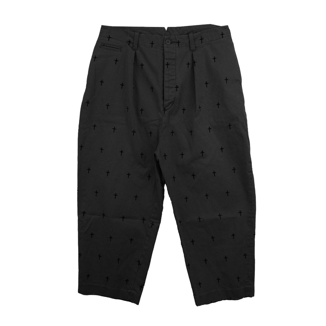 CROSSSES TOKYO - CROSSSES EMBROIDERY WORK SARROUEL PANTS