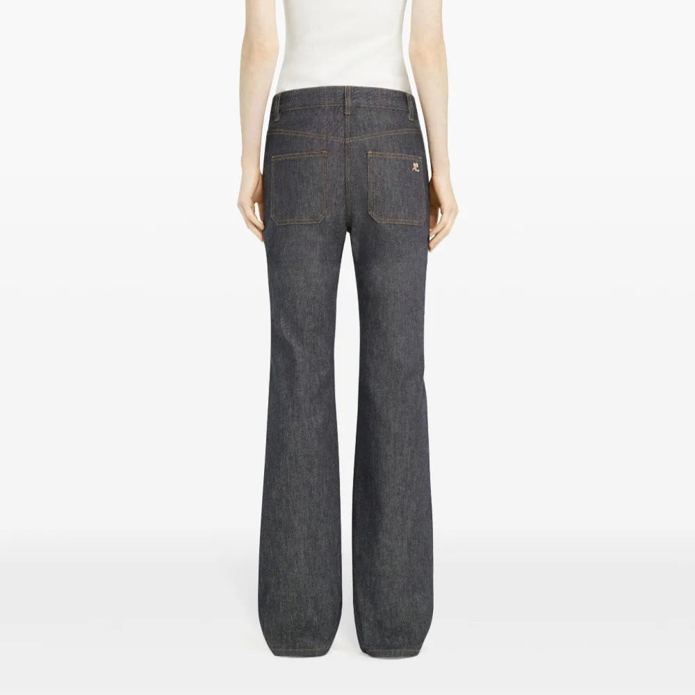 COURREGES - BOOTCUT DENIM PANTS