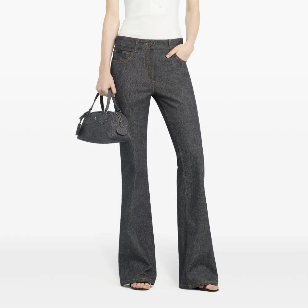 COURREGES - BOOTCUT DENIM PANTS