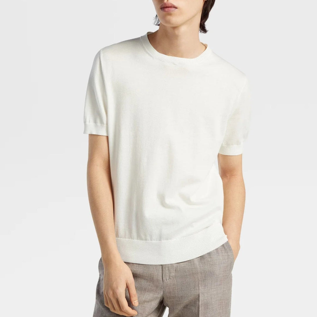 ZEGNA - PREMIUM COTTON T-SHIRT