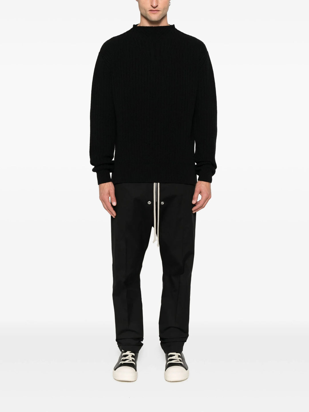 Rick Owens - FISHERMAN ROUND NECK