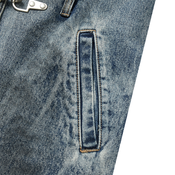 THUG CLUB - Bio Soldier Denim Trench Coat