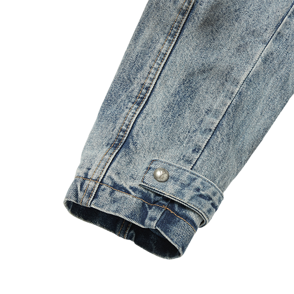 THUG CLUB - Bio Soldier Denim Trench Coat