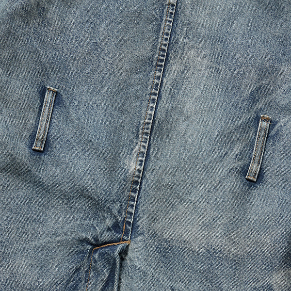THUG CLUB - Bio Soldier Denim Trench Coat
