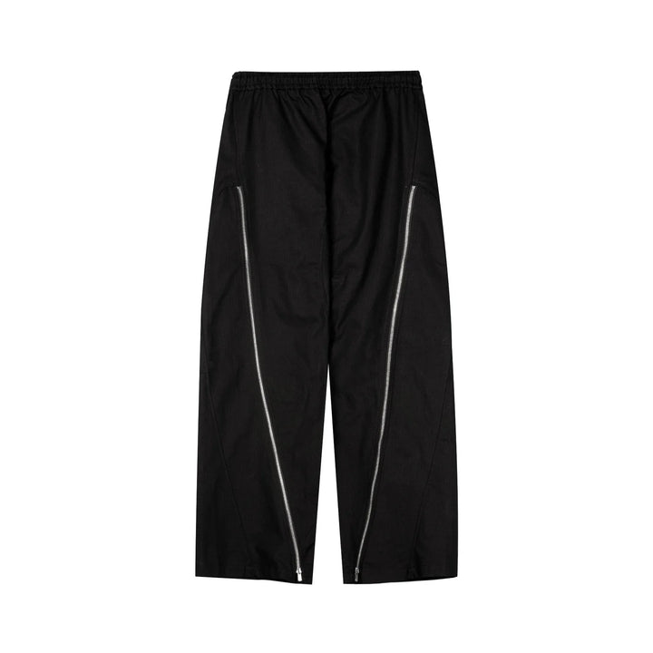 Curved Backzip Trousers