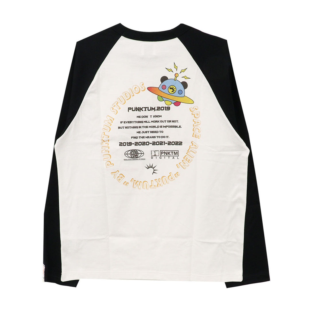 RAGlAN UFO LONG T-SHIRT - Punktum