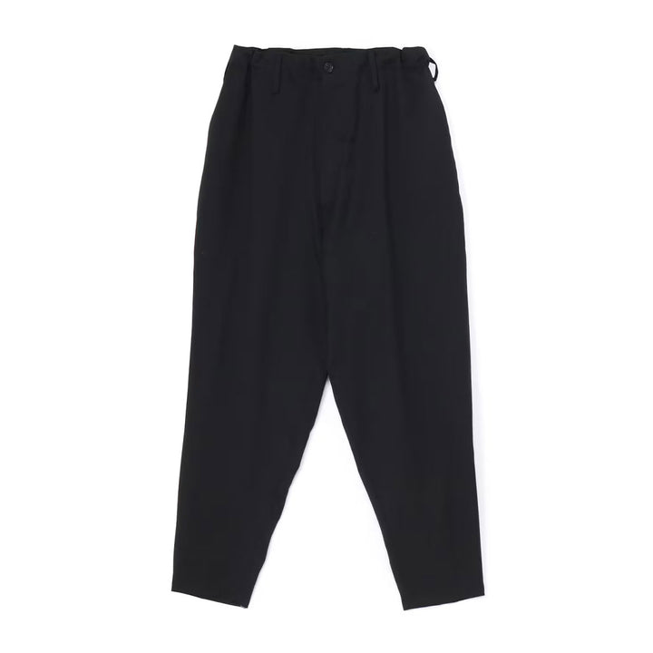 Ys for men - SUIT GABARDINE PANTS WITH SIDE TUCK