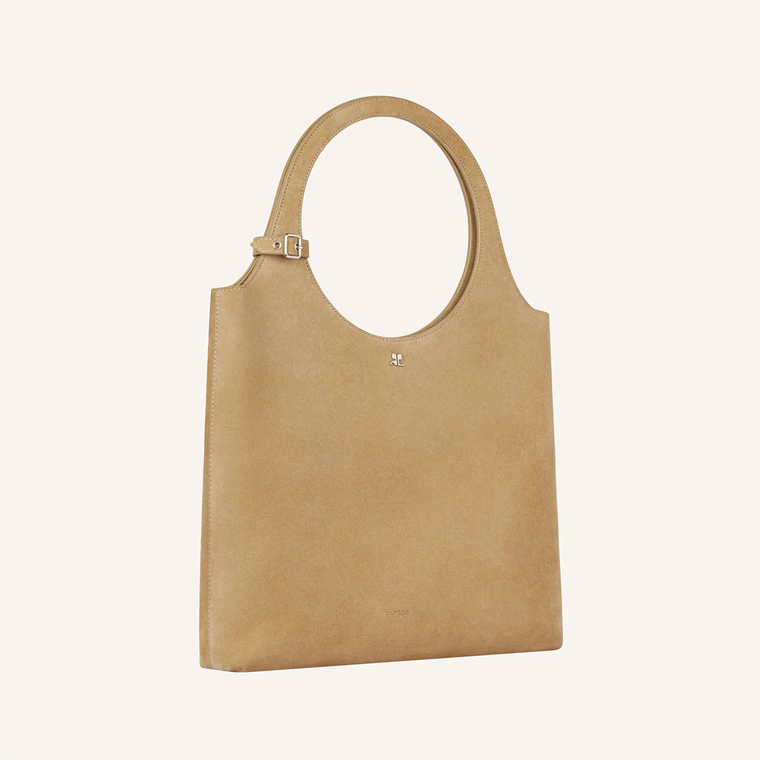 COURREGES - HOLY DAY SUEDE TOTE BAG