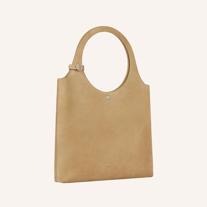 COURREGES - HOLY DAY SUEDE TOTE BAG