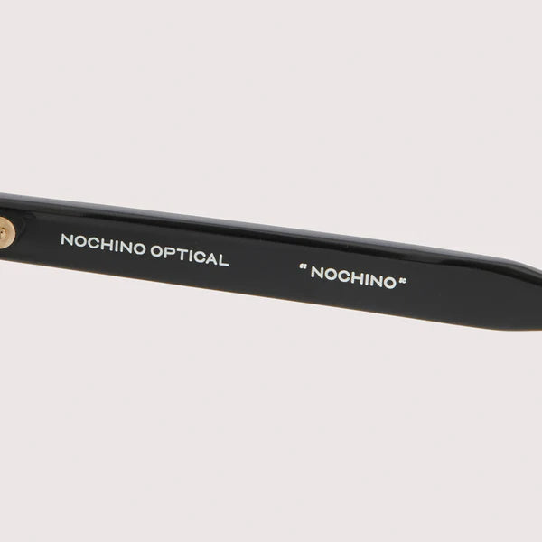 NOCHINO OPTICAL - NOCHINO #4. GLOSS BLACK × DARK GREY