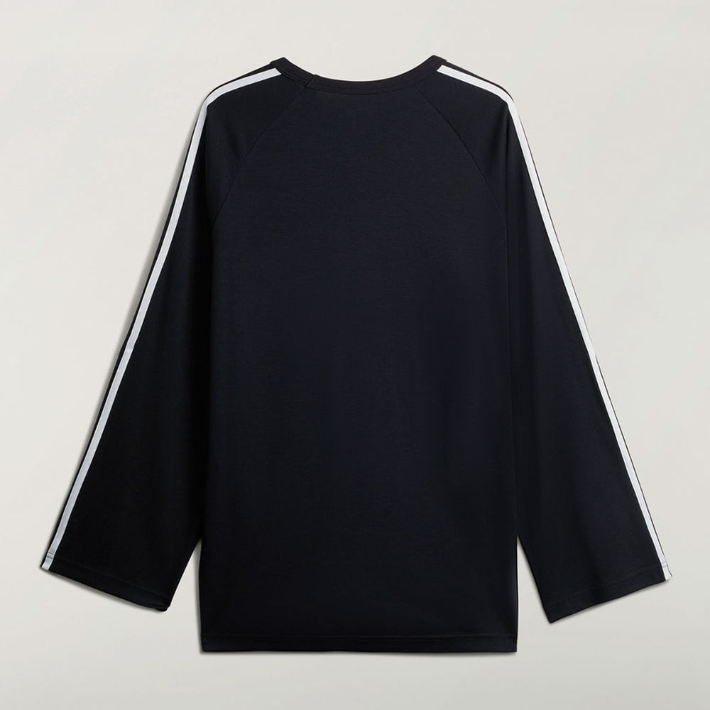 Y3 Yohji Yamamoto - Y-3 LONG SLEEVE TEE 3-STRIPES